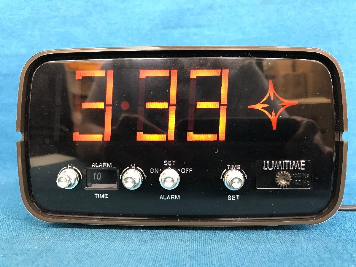 Yahoo!オークション - 47―039 置時計 田村電機 ルミタイム Yahoo!オークション - 47―039 置時計 田村電機 ルミタイム