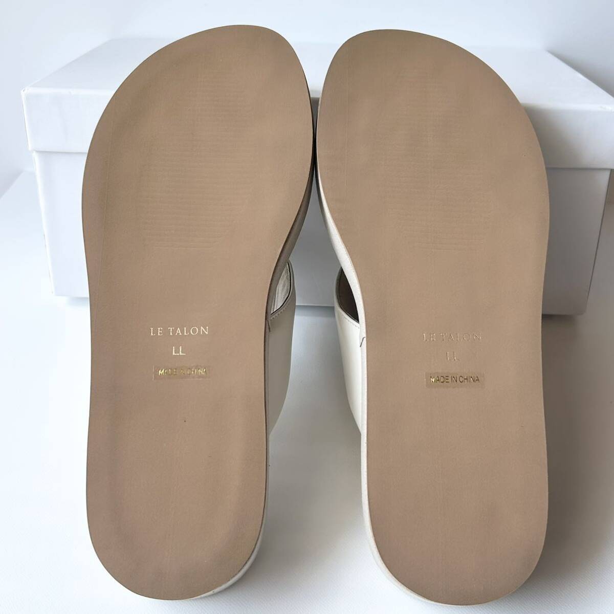 ル タロン LE TALON トングサンダル シューズ フラット 厚底 未 ル タロン LE TALON トングサンダル シューズ フラット 厚底 未