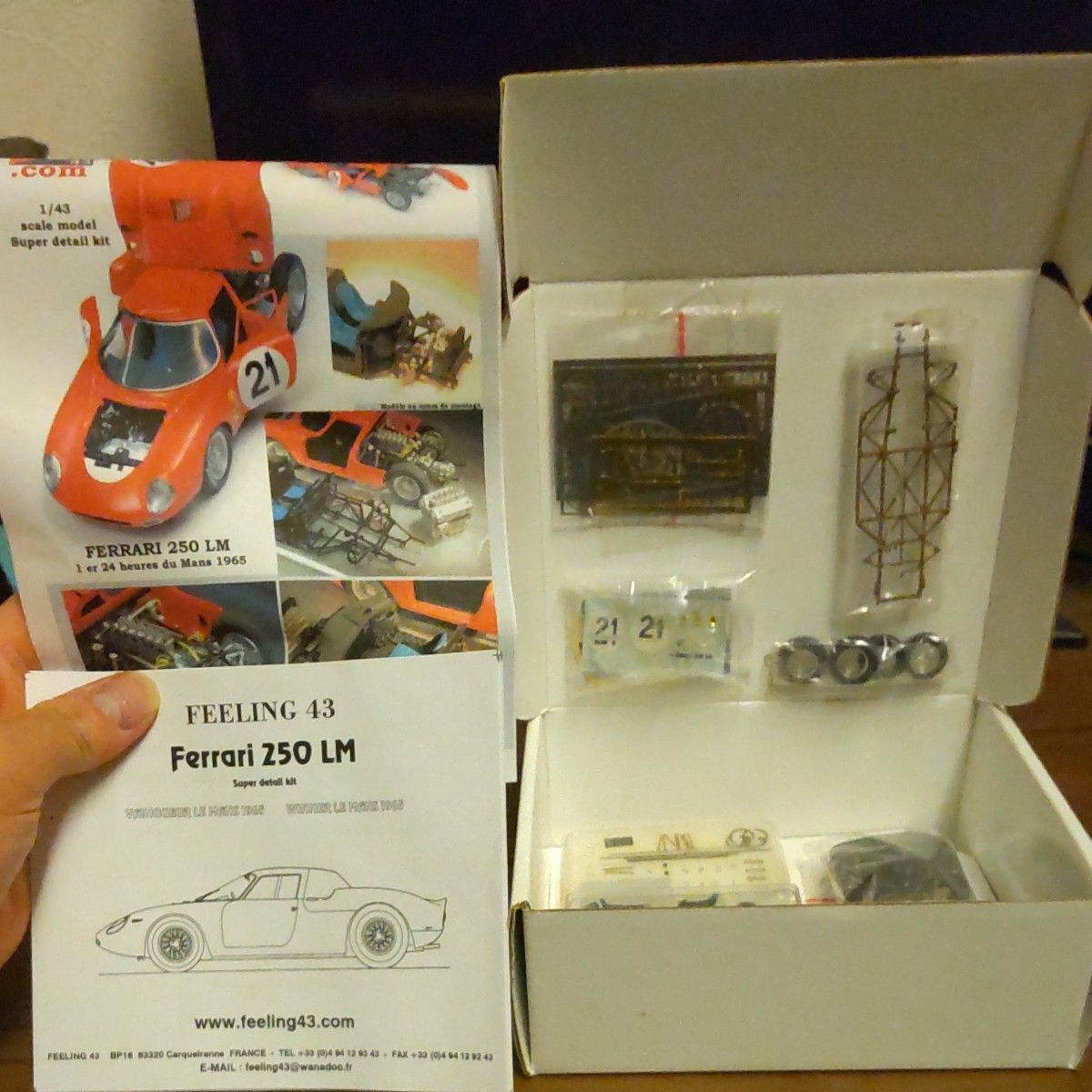 Feeling43 フィーリング43 フルディテールキット 1/43 Feeling43 フィーリング43 フルディテールキット 1/43