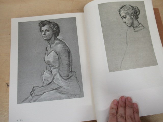 ◇K7548 書籍「小磯良平素描集」昭和55年 朝日新聞社 画集/作品 ◇K7548 書籍「小磯良平素描集」昭和55年 朝日新聞社 画集/作品