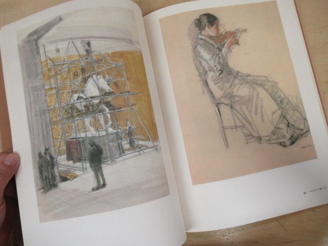 ◇K7548 書籍「小磯良平素描集」昭和55年 朝日新聞社 画集/作品 ◇K7548 書籍「小磯良平素描集」昭和55年 朝日新聞社 画集/作品