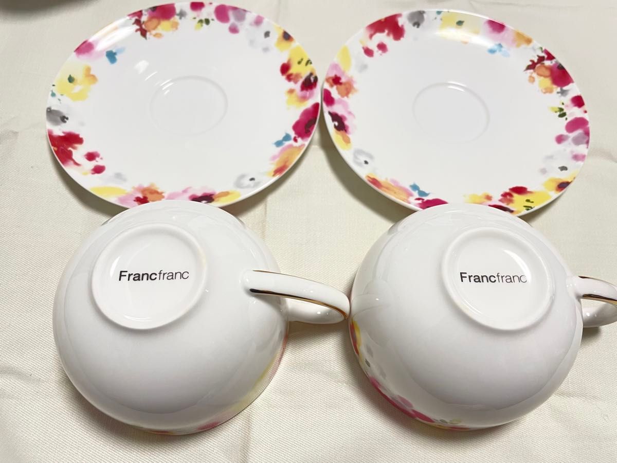 Francfranc フランフラン ティーポット カップ ソーサー ティー Francfranc フランフラン ティーポット カップ ソーサー ティー