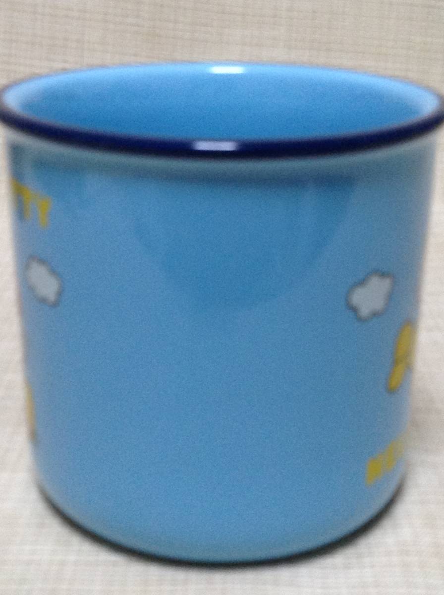  Hello Kitty mug blue per lot [Sanrio/ Sanrio ] 2018 year made LAWSON/ Lawson 