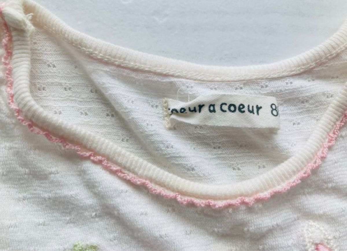 クーラクール　coeur a coeur ワンピース　80cm 90cm