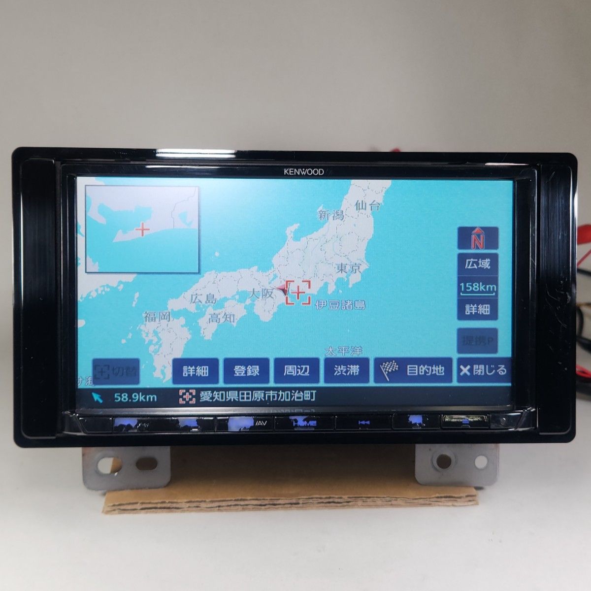 KENWOOD ケンウッド カーナビ MDV-D304 通電確認済み|Yahoo KENWOOD ケンウッド カーナビ MDV-D304 通電確認済み|Yahoo