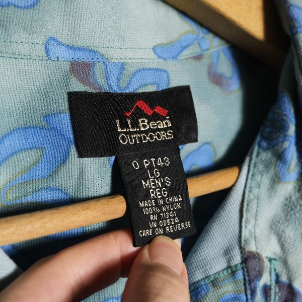 Bibian 比比昂- 00's LLビーンLLBean OUTDOORS ナイロンアロハ