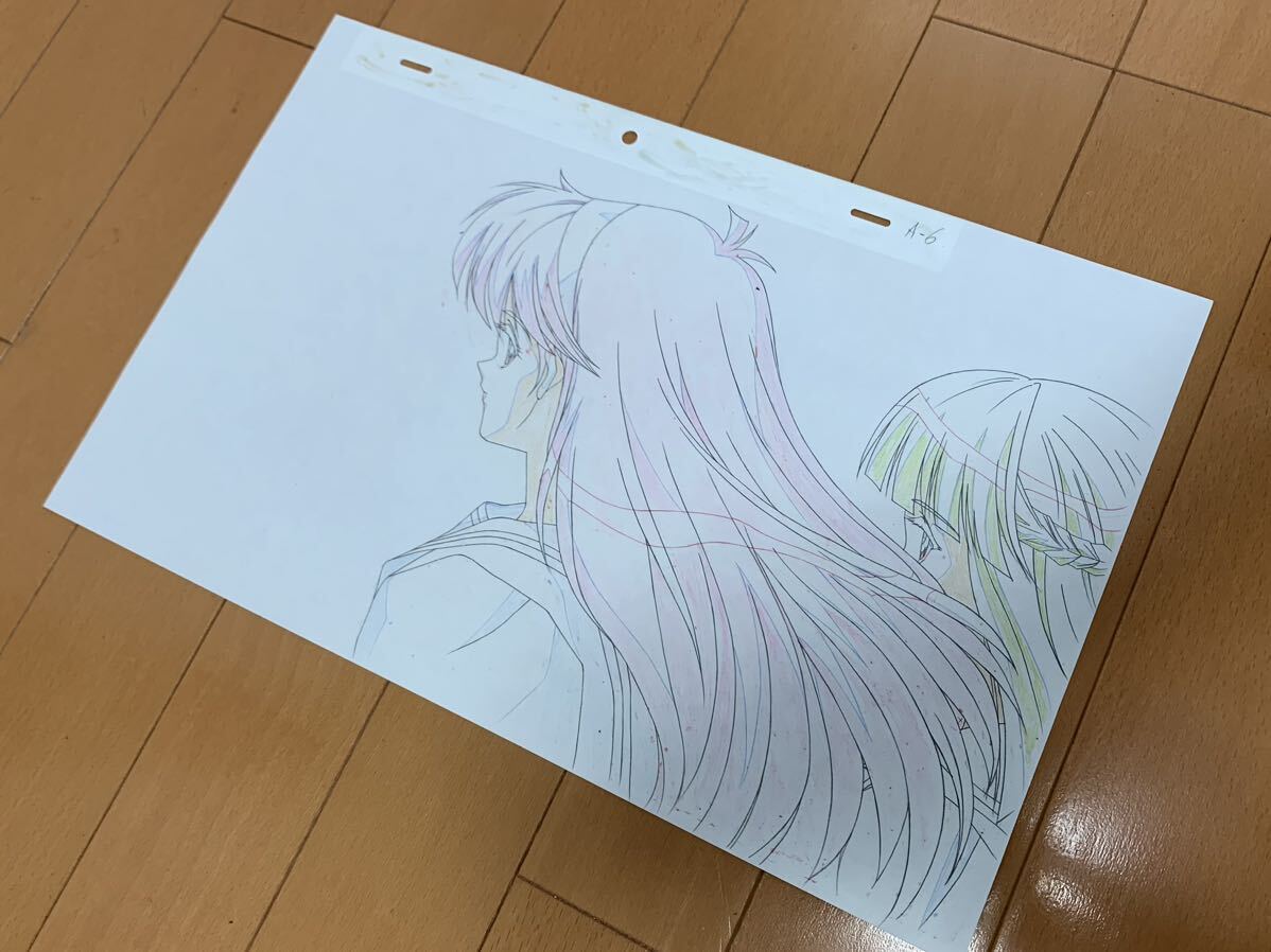 OVA版 ときめきメモリアル セル画 + 原画セット 藤崎詩織 とき OVA版 ときめきメモリアル セル画 + 原画セット 藤崎詩織 とき