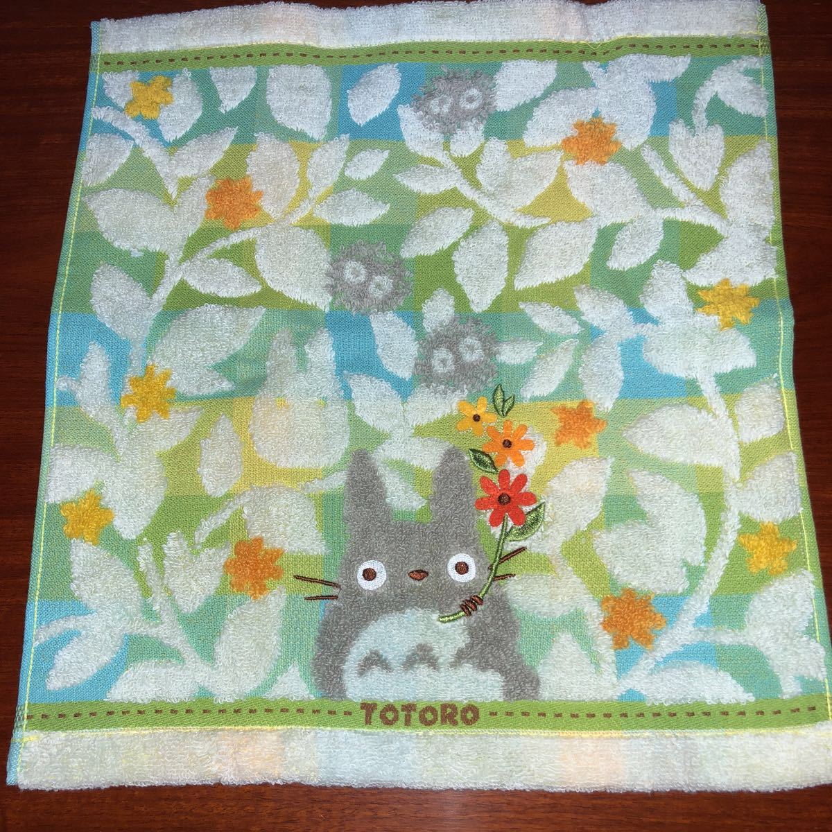  Tonari no Totoro face towel hand towel handkerchie towel 2 sheets .... Cross ke mascot 5 point set 