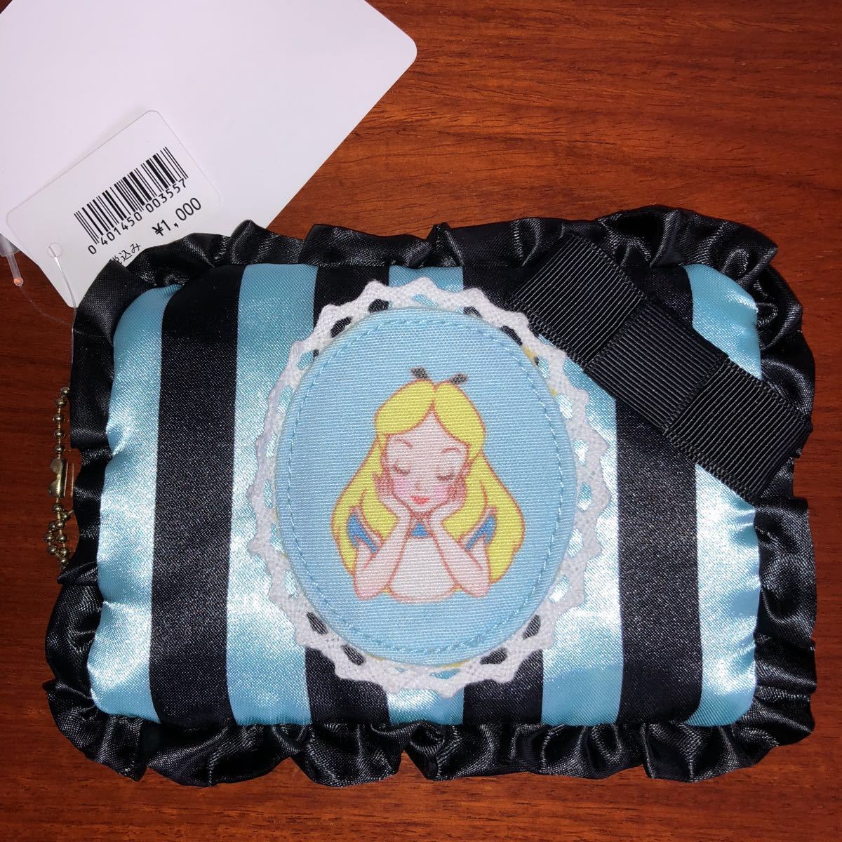 TDL| Tokyo Disney Land [ mystery. country. Alice ] pocket tissue case tissue cover elastic new goods unused 4 point set 