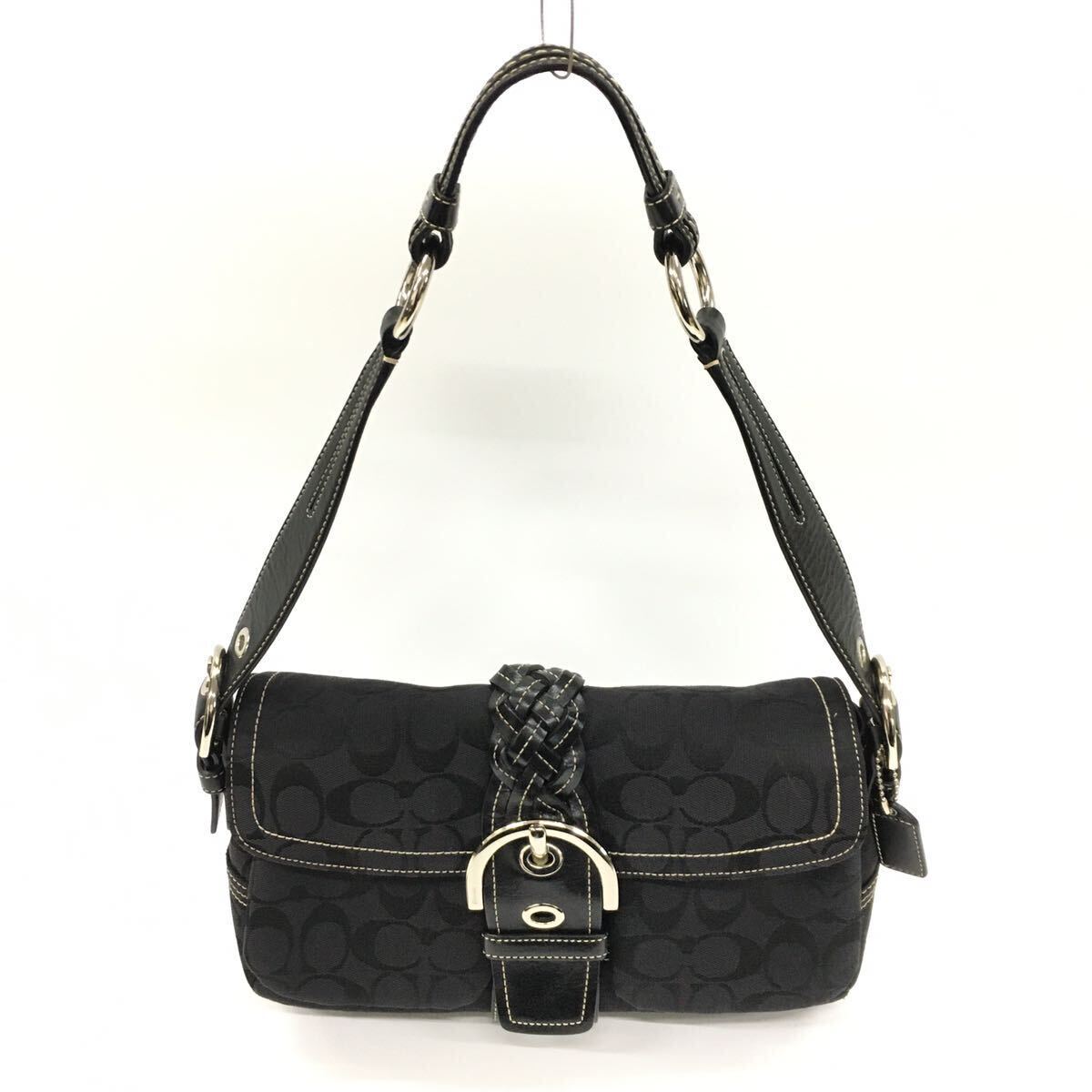 COACH コーチ ソーホー シグネチャー ポケットフラップ ワン COACH コーチ ソーホー シグネチャー ポケットフラップ ワン
