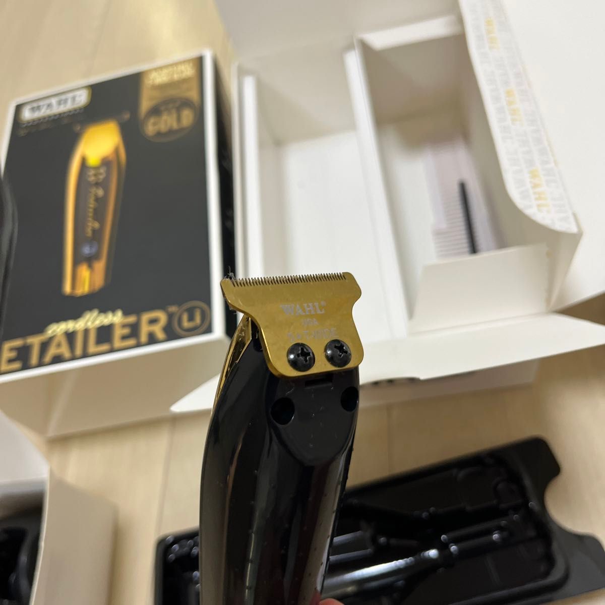 新品未使用WAHL5Star ゴールド コードレス ディテイラー Li 新品未使用WAHL5Star ゴールド コードレス ディテイラー Li