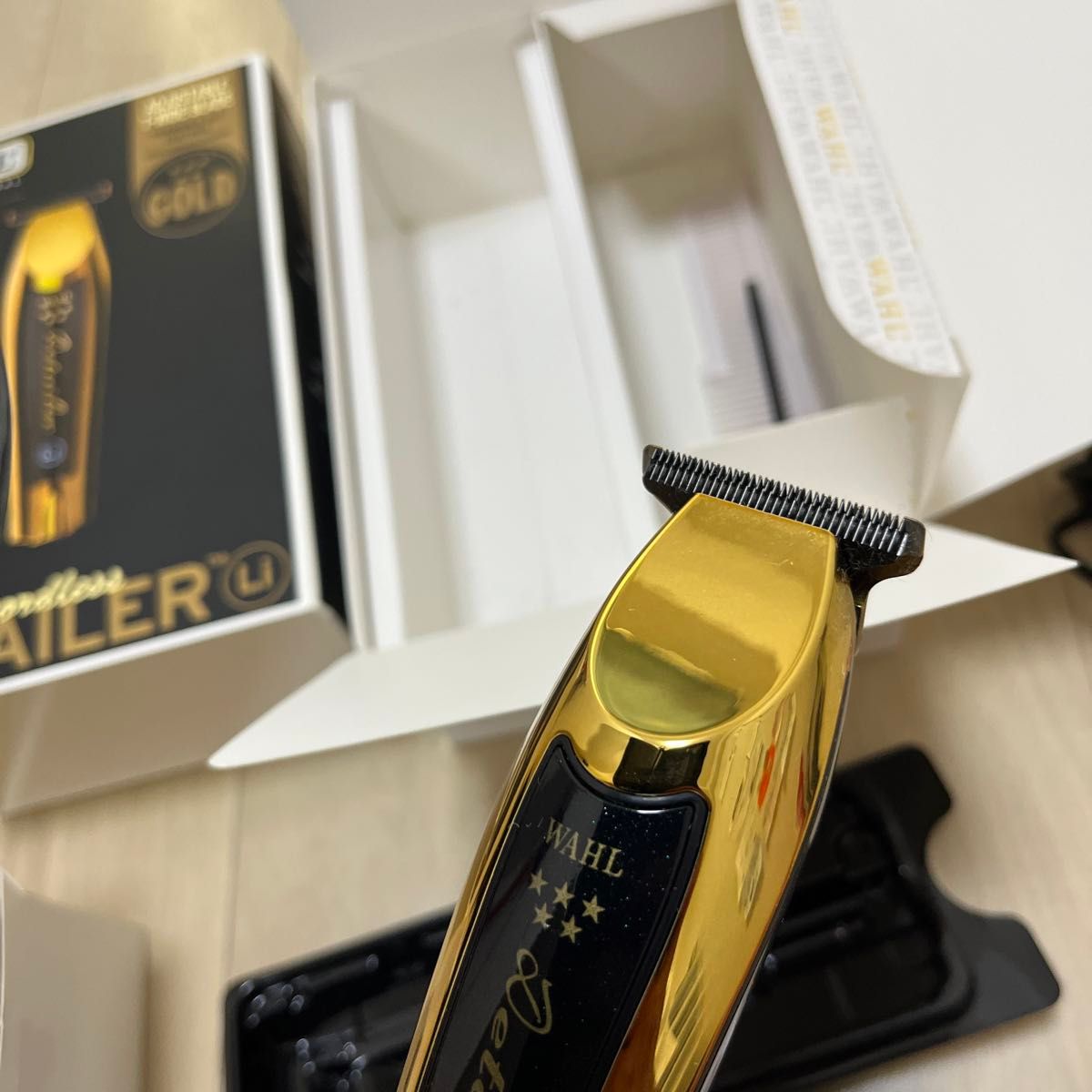 新品未使用WAHL5Star ゴールド コードレス ディテイラー Li 新品未使用WAHL5Star ゴールド コードレス ディテイラー Li