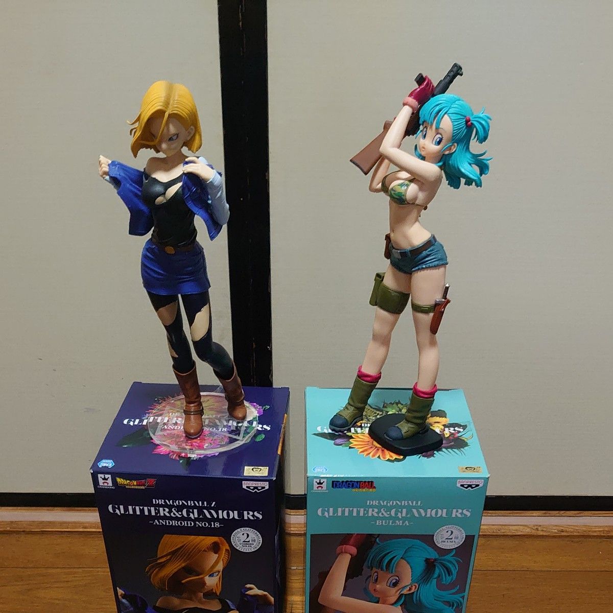 ドラゴンボール GLITTER&GLAMOURS 18号 ブルマフィギュア セット ドラゴンボール GLITTER&GLAMOURS 18号 ブルマフィギュア セット