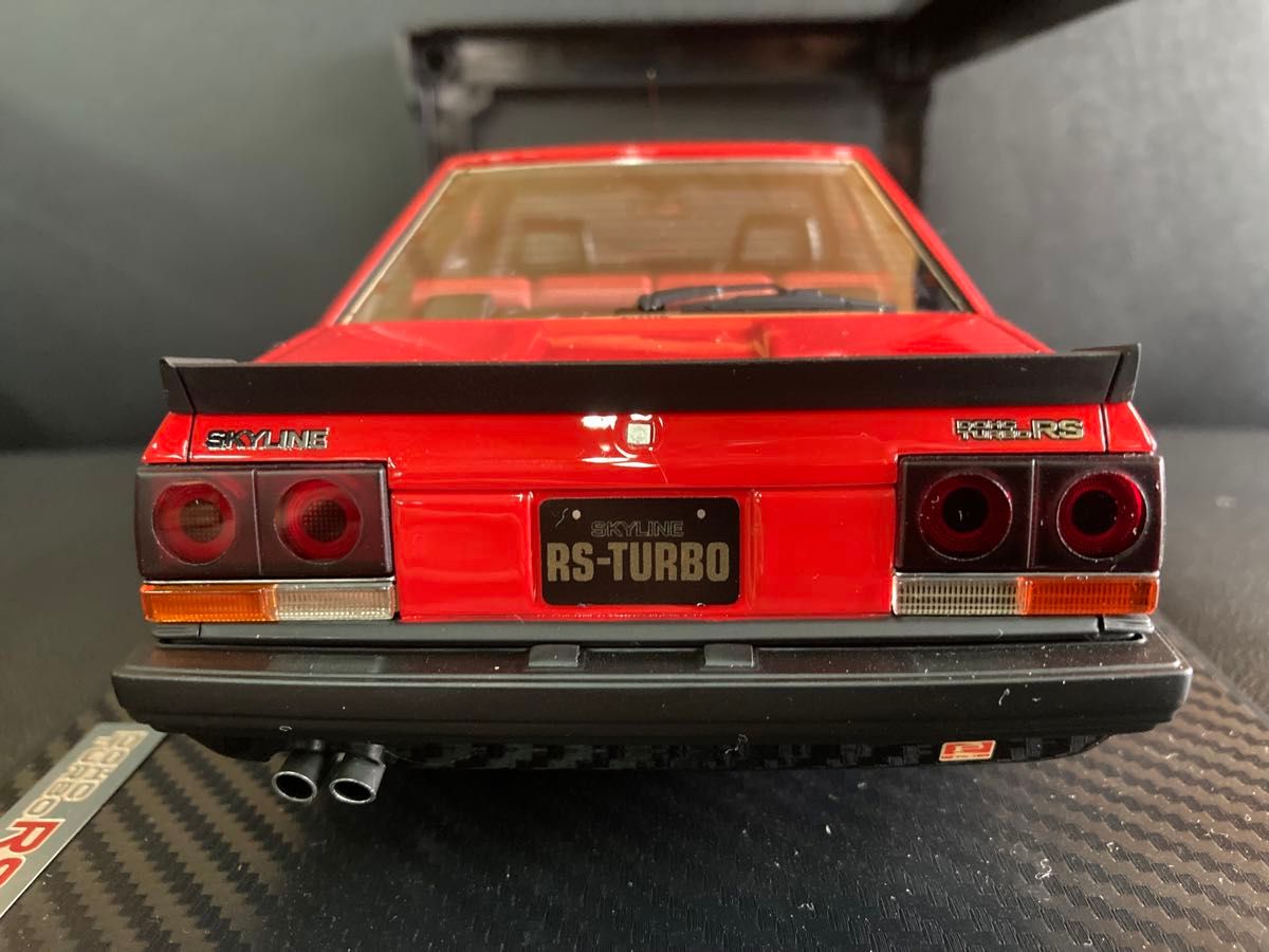 イグニションモデル1/18スカイラインRSターボレッドSSRホイール イグニションモデル1/18スカイラインRSターボレッドSSRホイール