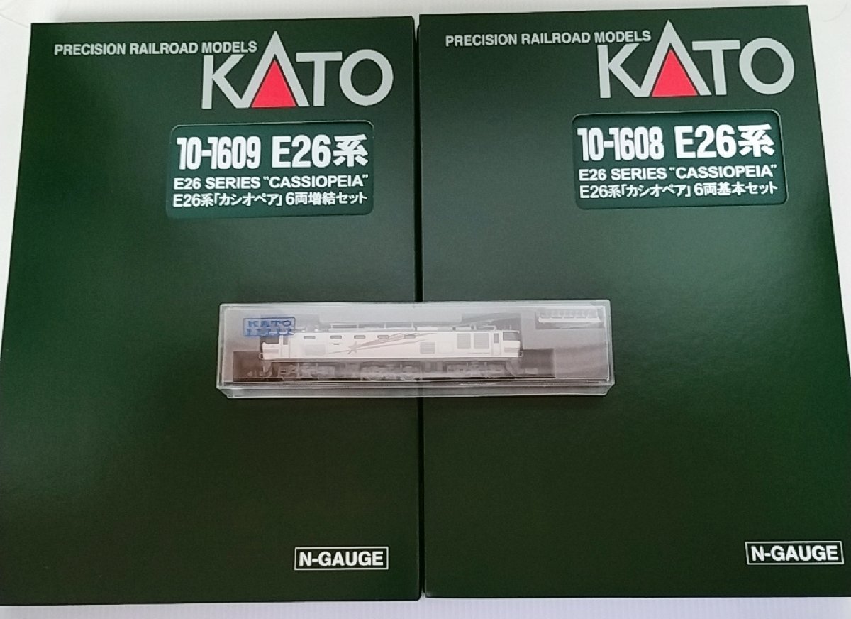 13両 M1両】KATO 10-1608 10-1609 3065-2 E26系「カシオペア」6 13両 M1両】KATO 10-1608 10-1609 3065-2 E26系「カシオペア」6