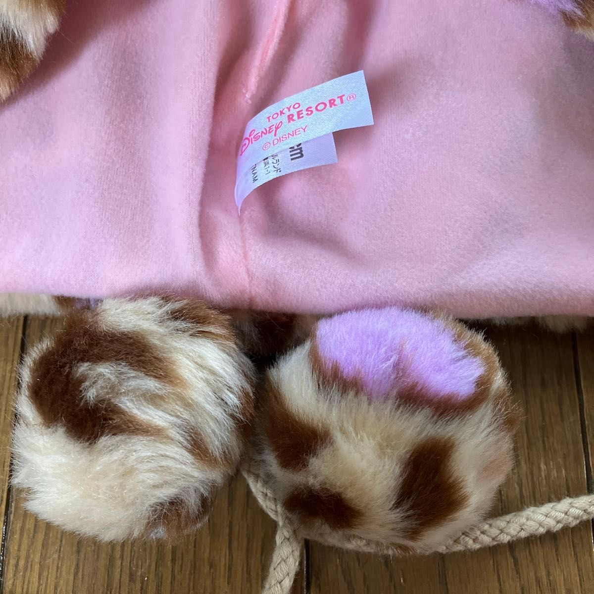 ディズニー ファンキャップ ミニーちゃん ヒョウ柄 レオパード ディズニー ファンキャップ ミニーちゃん ヒョウ柄 レオパード