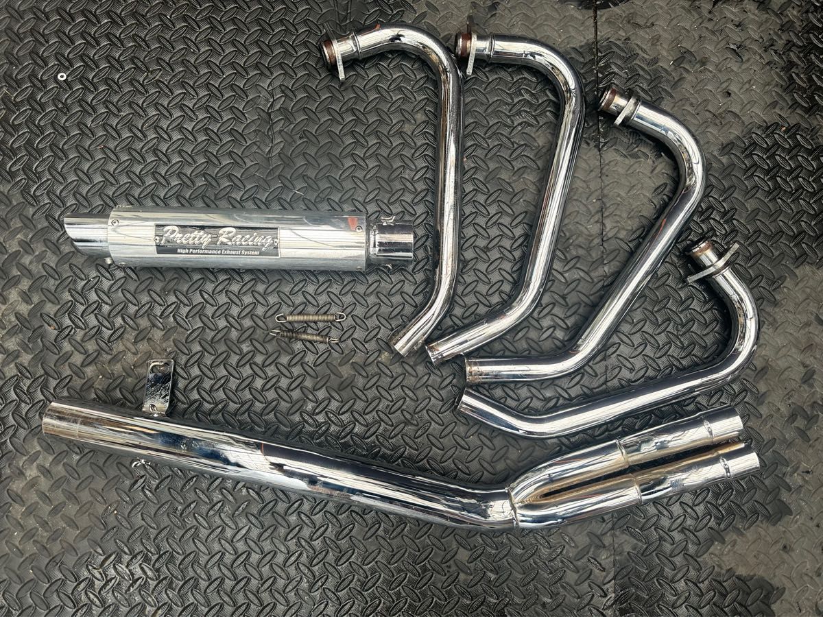 バリオス2型 ZR250B GSX250FX プリティーレーシング フルエキ バリオス2型 ZR250B GSX250FX プリティーレーシング フルエキ