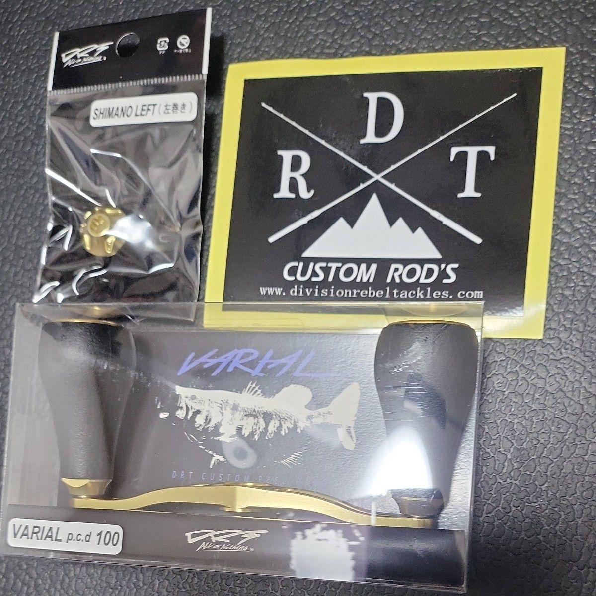 DRT VARIAL バリアルハンドル バリアル 軽量モデル ゴールド 100 DRT VARIAL バリアルハンドル バリアル 軽量モデル ゴールド 100