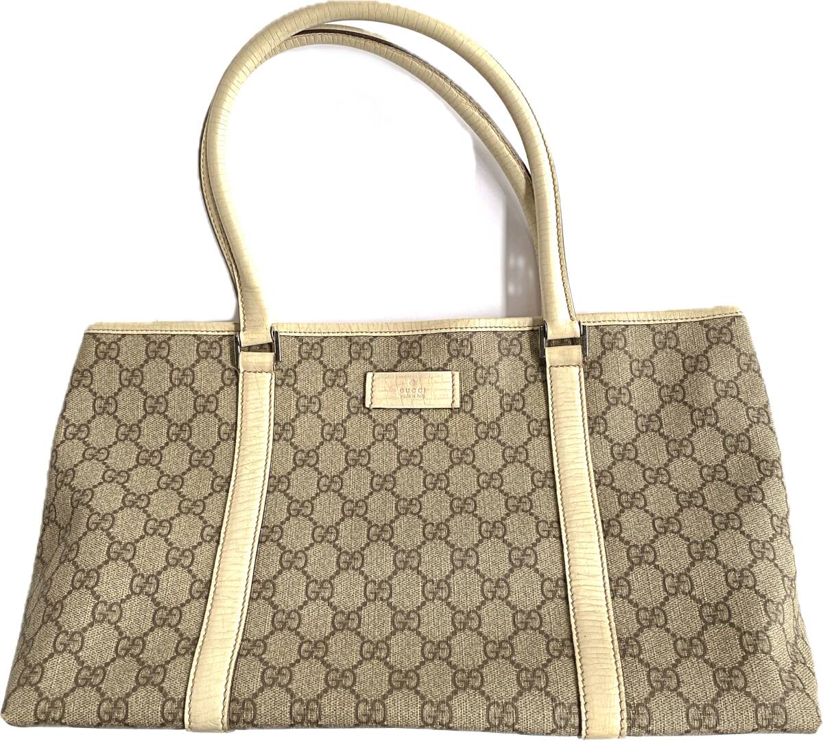 美品✨ グッチ トートバッグ 肩掛け GGスプリーム シェリー 美品✨ グッチ トートバッグ 肩掛け GGスプリーム シェリー
