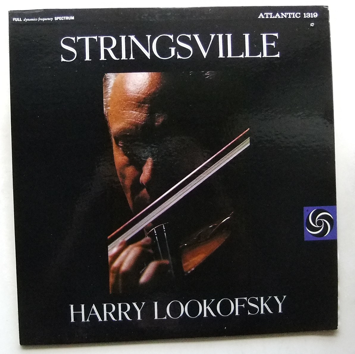 ◆ HARRY LOOKOFSKY / Stringsville / PAUL CHAMBERS / ELVIN JONES ◆ Atlantic 1319 (black:dg) ◆ S_画像1