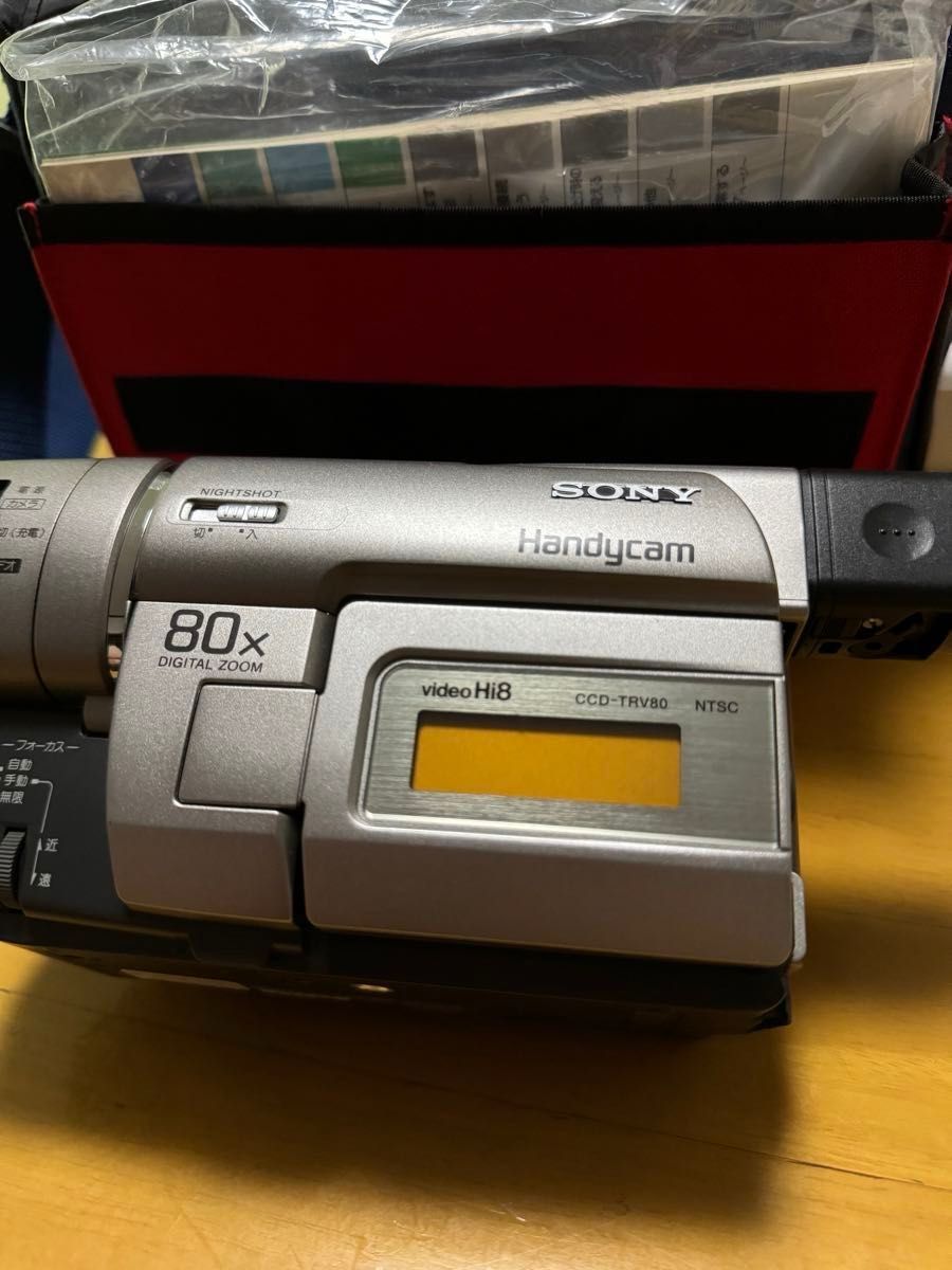 ソニー ハンディカム Handycam ビデオカメラ CCD-TRV80 叫べる ソニー ハンディカム Handycam ビデオカメラ CCD-TRV80 叫べる