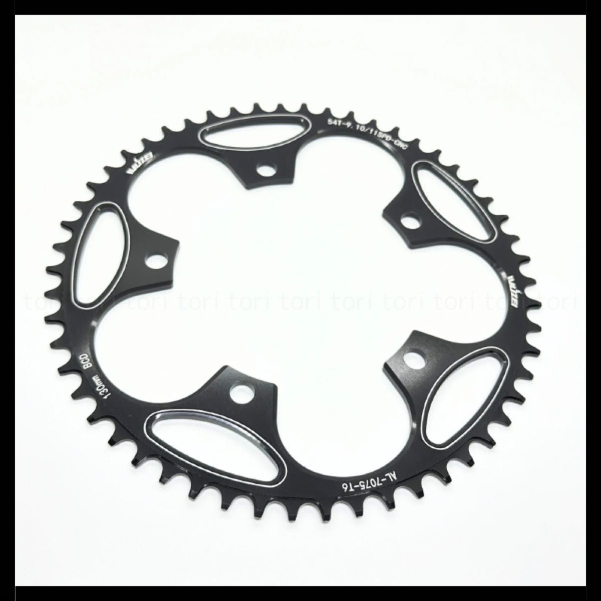 自転車 ナローワイドチェーンリング 54T PCD130 9-11速対応 自転車 ナローワイドチェーンリング 54T PCD130 9-11速対応