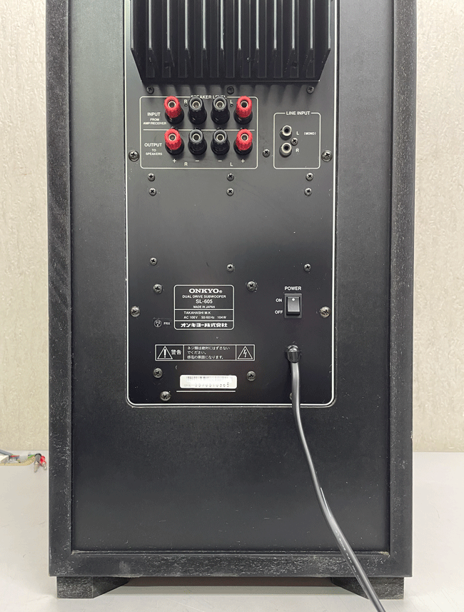 ONKYO SL-605 スピーカー オンキョー ジャンク品