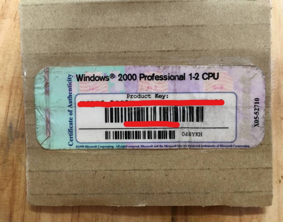 C Windows 00 Professional 1 2cpu正規プロダクトキーシール 1枚 C Windows 00 Professional 1 2cpu正規プロダクトキーシール 1枚