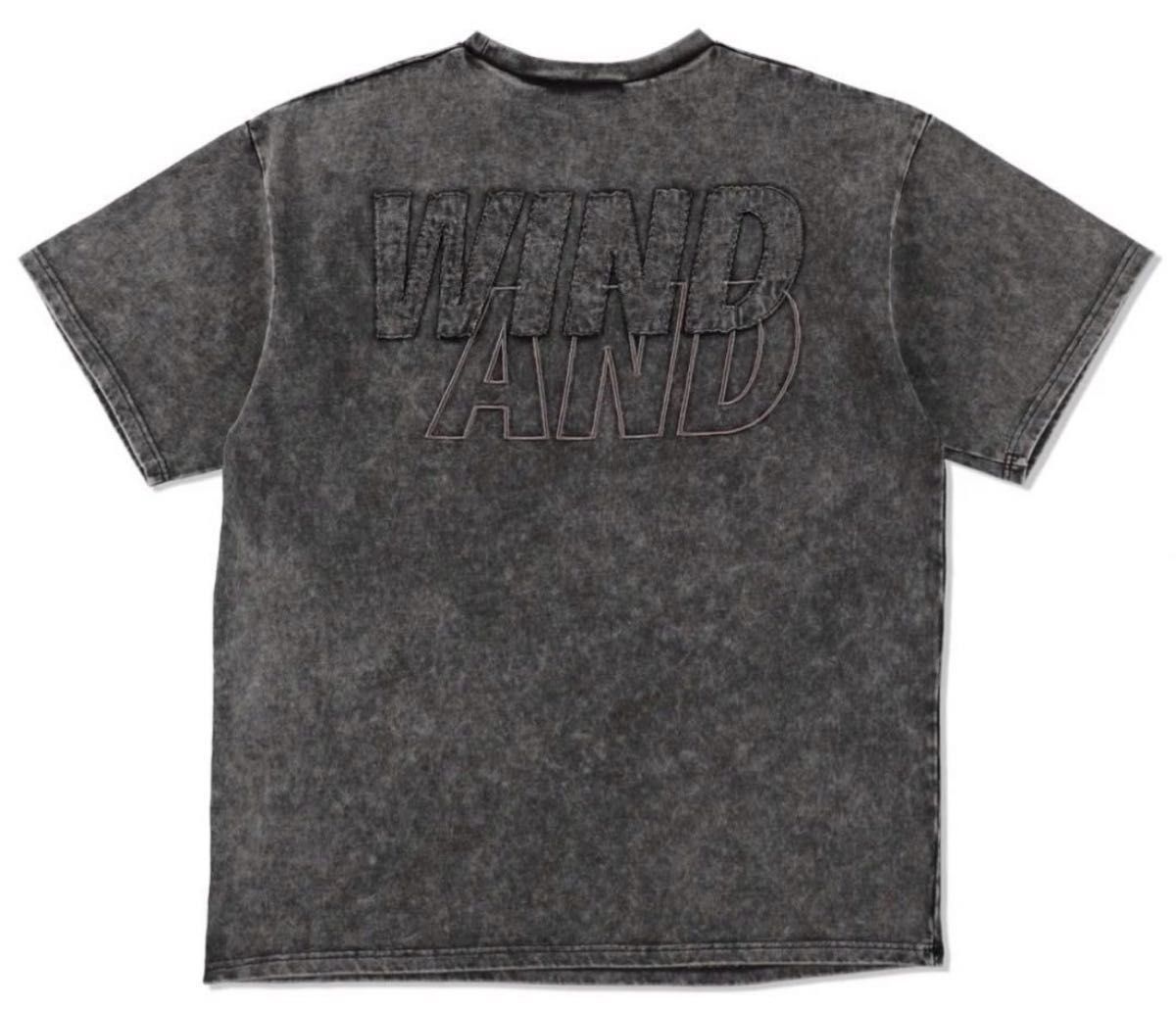 WIND AND SEAウィンダンシーSEAロゴSulfurサルファー加工Tシャツ WIND AND SEAウィンダンシーSEAロゴSulfurサルファー加工Tシャツ