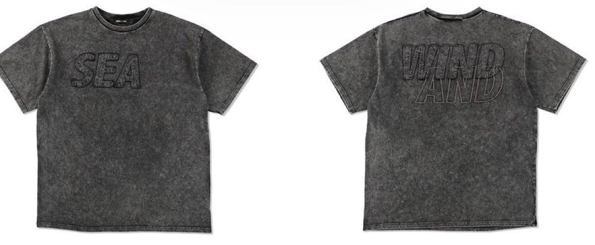 WIND AND SEAウィンダンシーSEAロゴSulfurサルファー加工Tシャツ WIND AND SEAウィンダンシーSEAロゴSulfurサルファー加工Tシャツ
