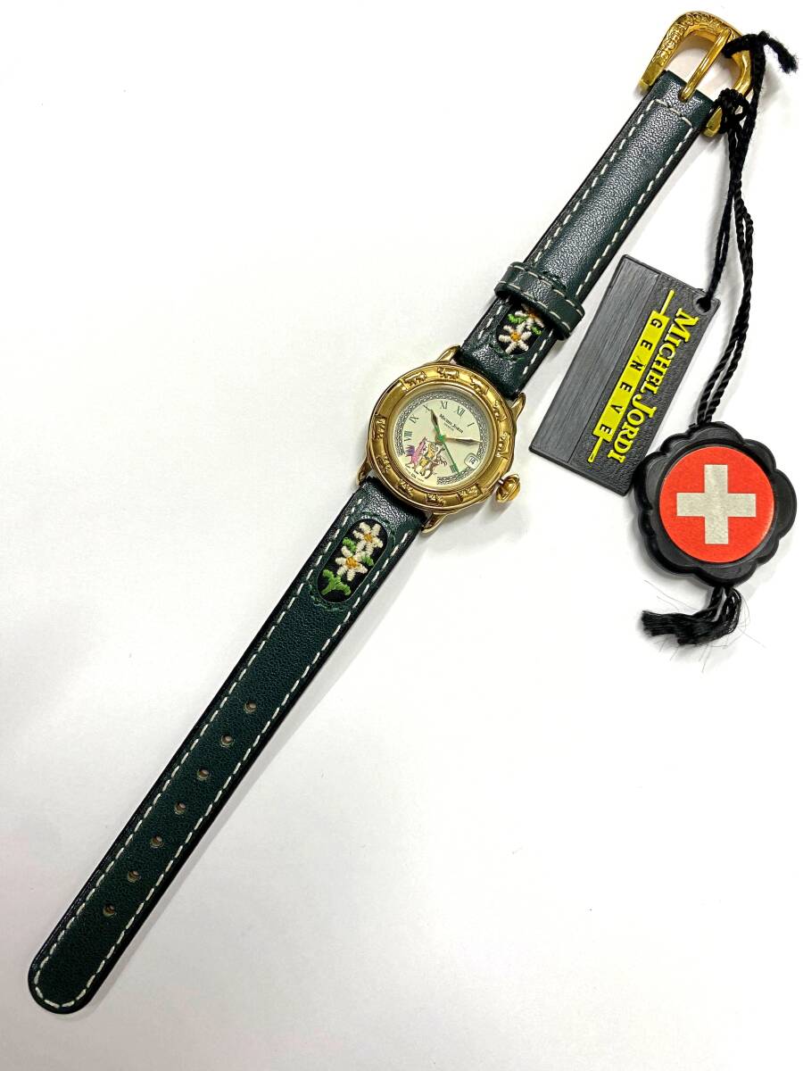 MICHEL JORDI 時計 クォーツ 腕時計 デイト 13~17cm スイス MICHEL JORDI 時計 クォーツ 腕時計 デイト 13~17cm スイス