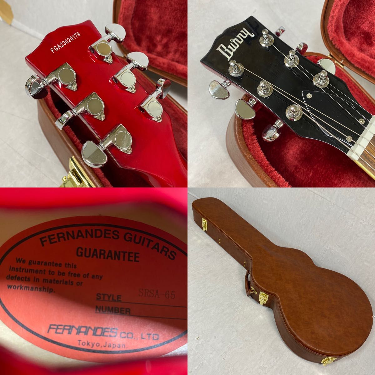 FERNANDES BURNY SRSA-65 フェルナンデス セミアコ|Yahoo FERNANDES BURNY SRSA-65 フェルナンデス セミアコ|Yahoo