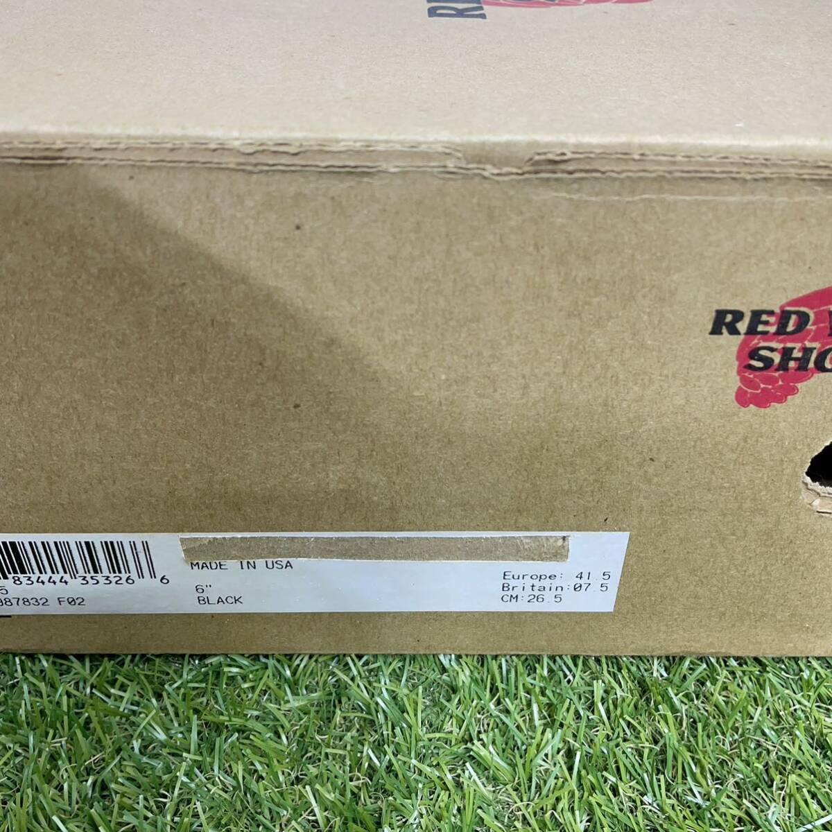 安心品質0879】箱付1907レッドウイング廃盤REDWINGブーツ送料 安心品質0879】箱付1907レッドウイング廃盤REDWINGブーツ送料