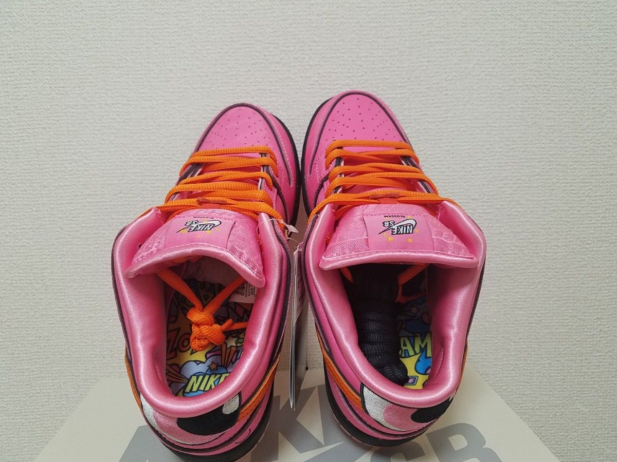 【新品未使用】The Powerpuff Girls × Nike SB Dunk Low Pro QS "Blossom"  