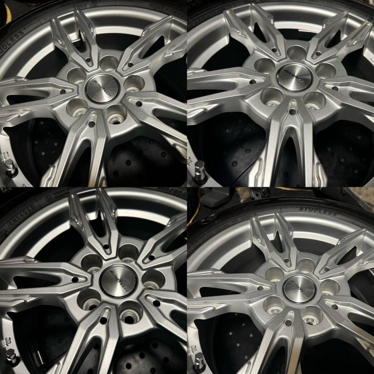 (2021 year made iceGUARD iG60 Volkswagen Polo Audi A1) rare Meister euro Tec 15 -inch 6J+38 PCD100 5 hole 185/60R15