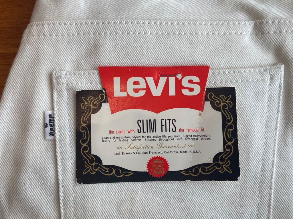 デッドストック》60s70s LEVI'S ビッグE 518コットンスリム デッドストック》60s70s LEVI'S ビッグE 518コットンスリム