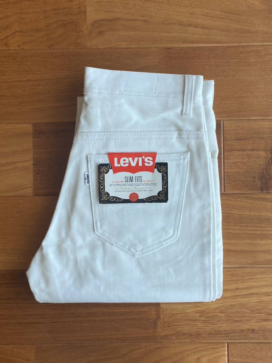 デッドストック》60s70s LEVI'S ビッグE 518コットンスリム デッドストック》60s70s LEVI'S ビッグE 518コットンスリム