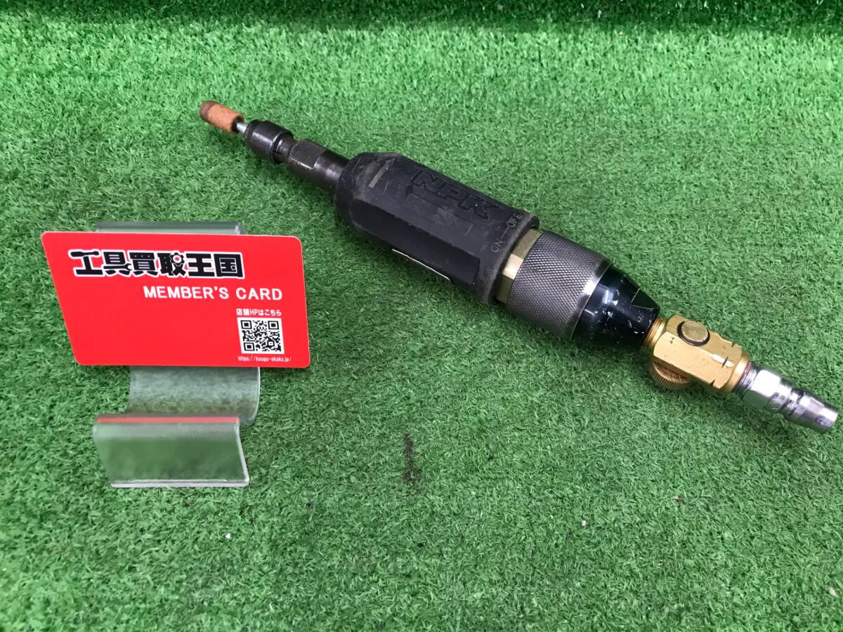 【中古品】★NPK ダイグラインダ グリップタイプ 軸付砥石用 RG-38CA ITGNBMUXBLWQ