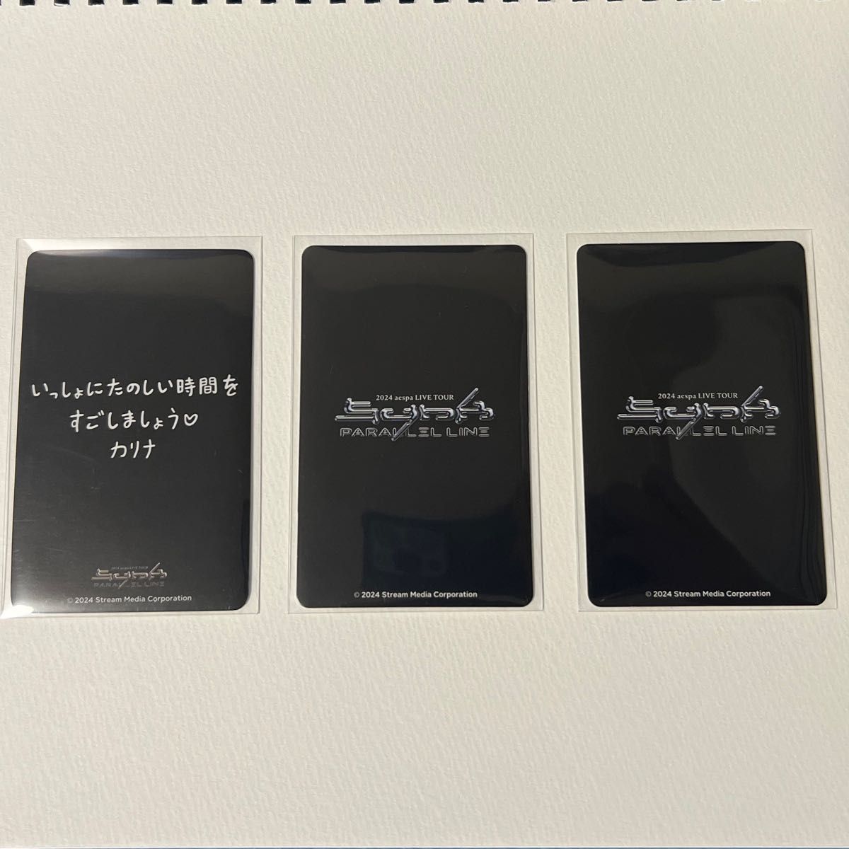 aespa カリナ トレカ synk ライブグッズ6000円以上購入者特典 aespa カリナ トレカ synk ライブグッズ6000円以上購入者特典