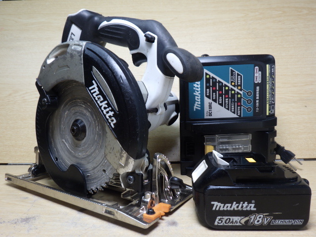 Yahoo!オークション - 中古 マキタ makita 18V165mm充電式 Yahoo!オークション - 中古 マキタ makita 18V165mm充電式