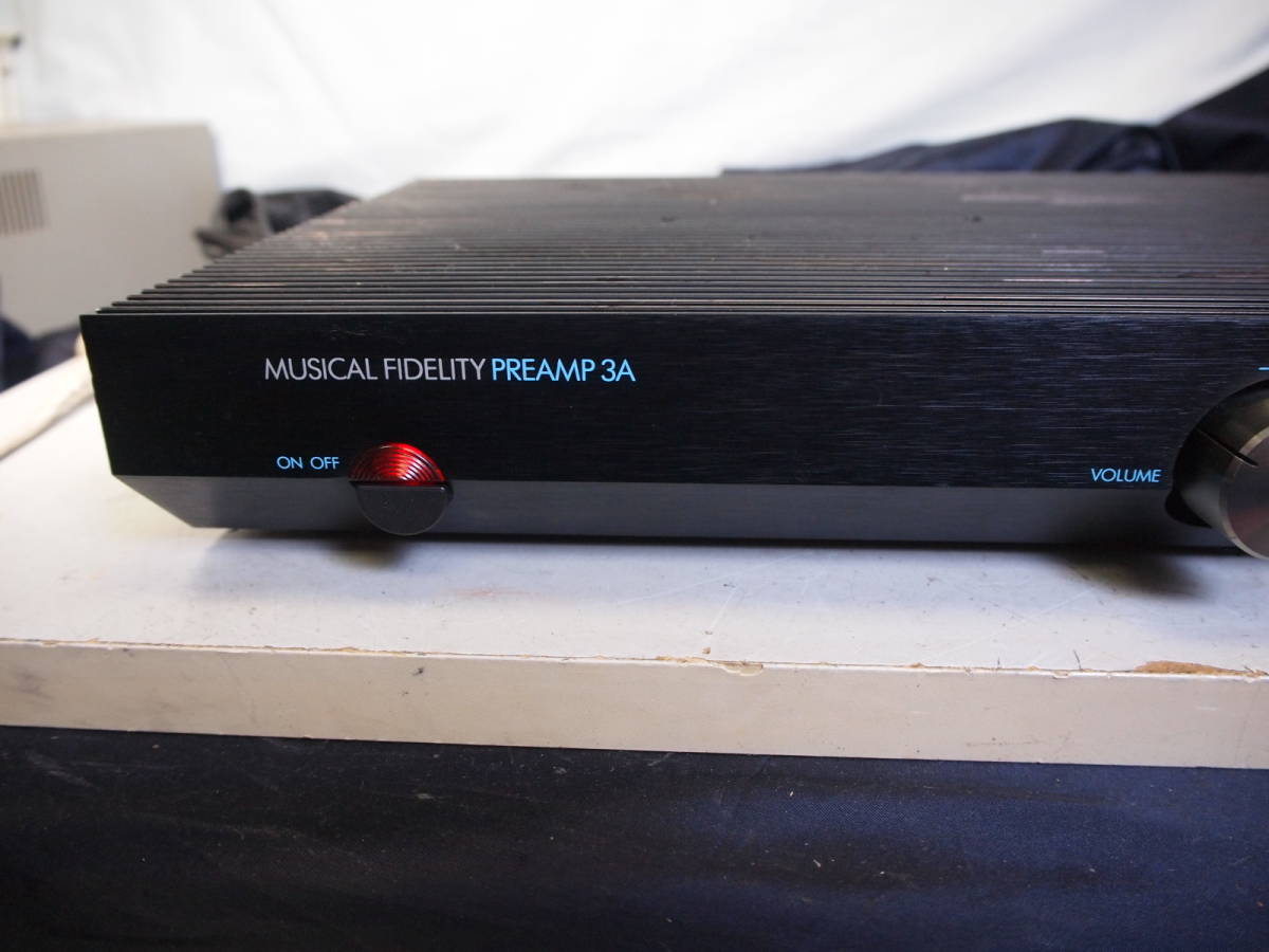 Musical Fidelity Preamp 3a 訳あり プリアンプ 完動品【3ヶ月 Musical Fidelity Preamp 3a 訳あり プリアンプ 完動品【3ヶ月