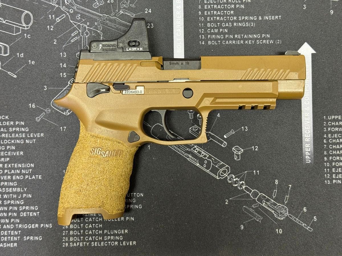 SIG SAUER ProForce M17 CO2 ガスガン おまけ 東京マルイ SIG SAUER ProForce M17 CO2 ガスガン おまけ 東京マルイ