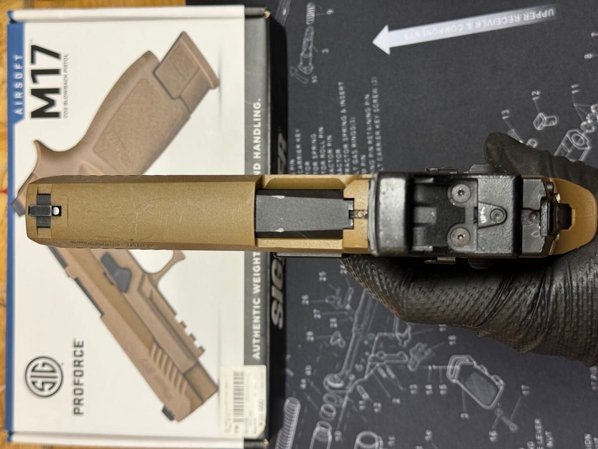 SIG SAUER ProForce M17 CO2 ガスガン おまけ 東京マルイ SIG SAUER ProForce M17 CO2 ガスガン おまけ 東京マルイ