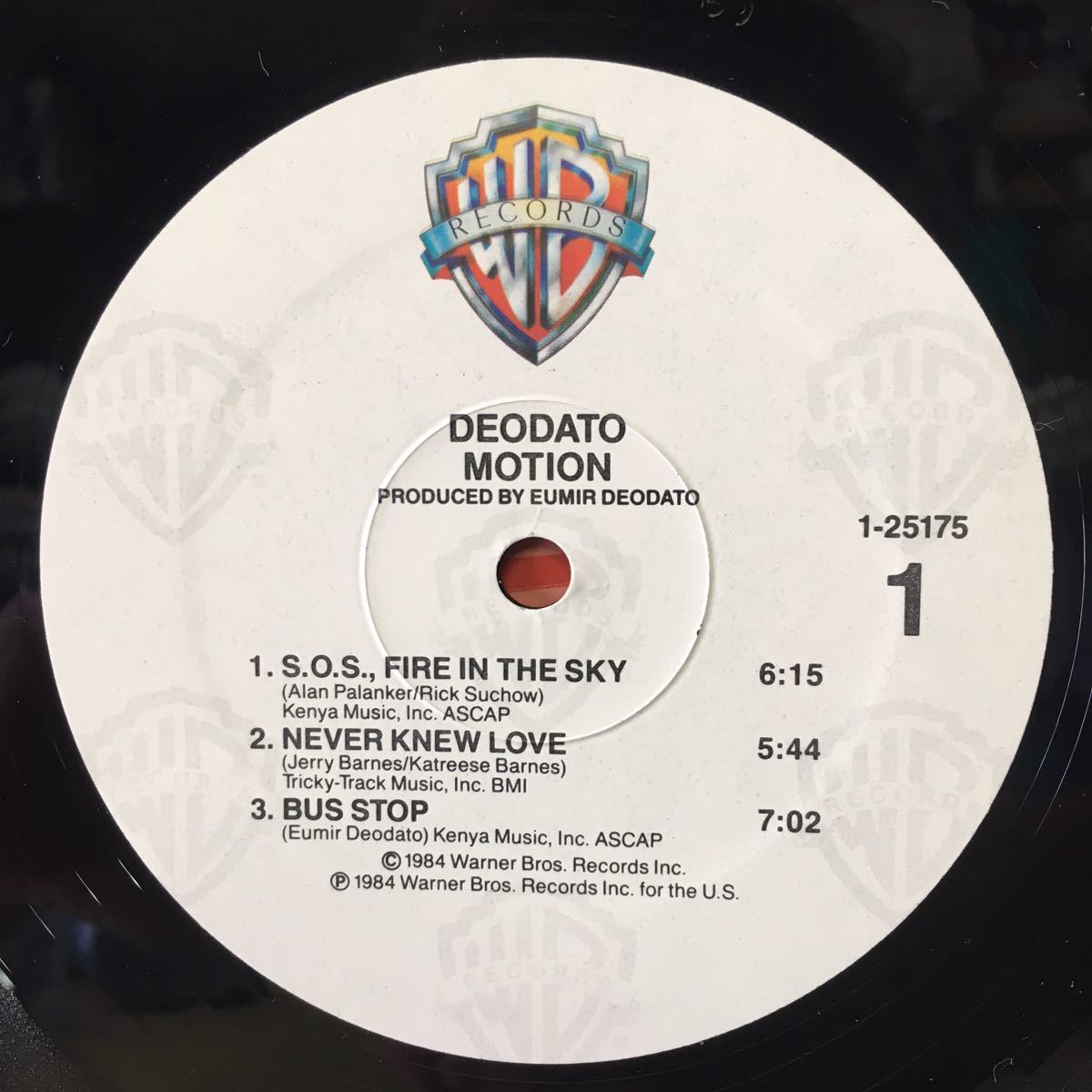 【LP】 DEODATO / MOTION ※ SOS FIRE IN THE SKY_画像3