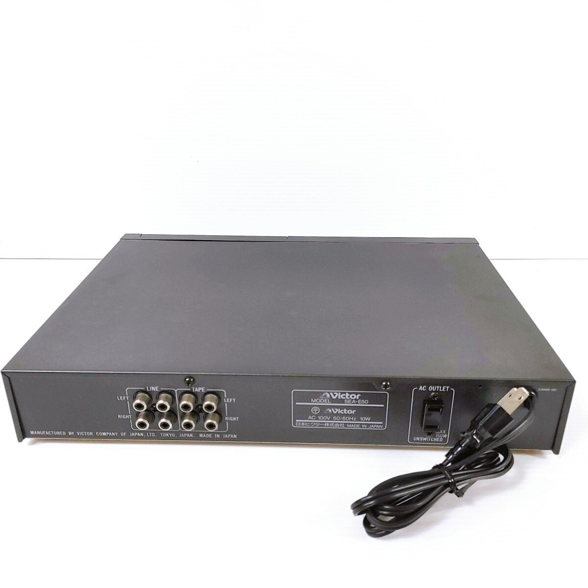 Victor ビクター グラフィックイコライザー SEA-E50動作確認済み Victor ビクター グラフィックイコライザー SEA-E50動作確認済み