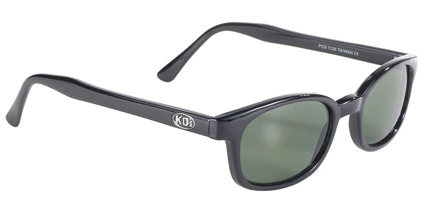 X-KD's バイカーシェード サングラス ダークグリーンレンズ 20%BIGGER UVカット ハーレーチョッパーSAMCRO sons of anarchy トイサングラス