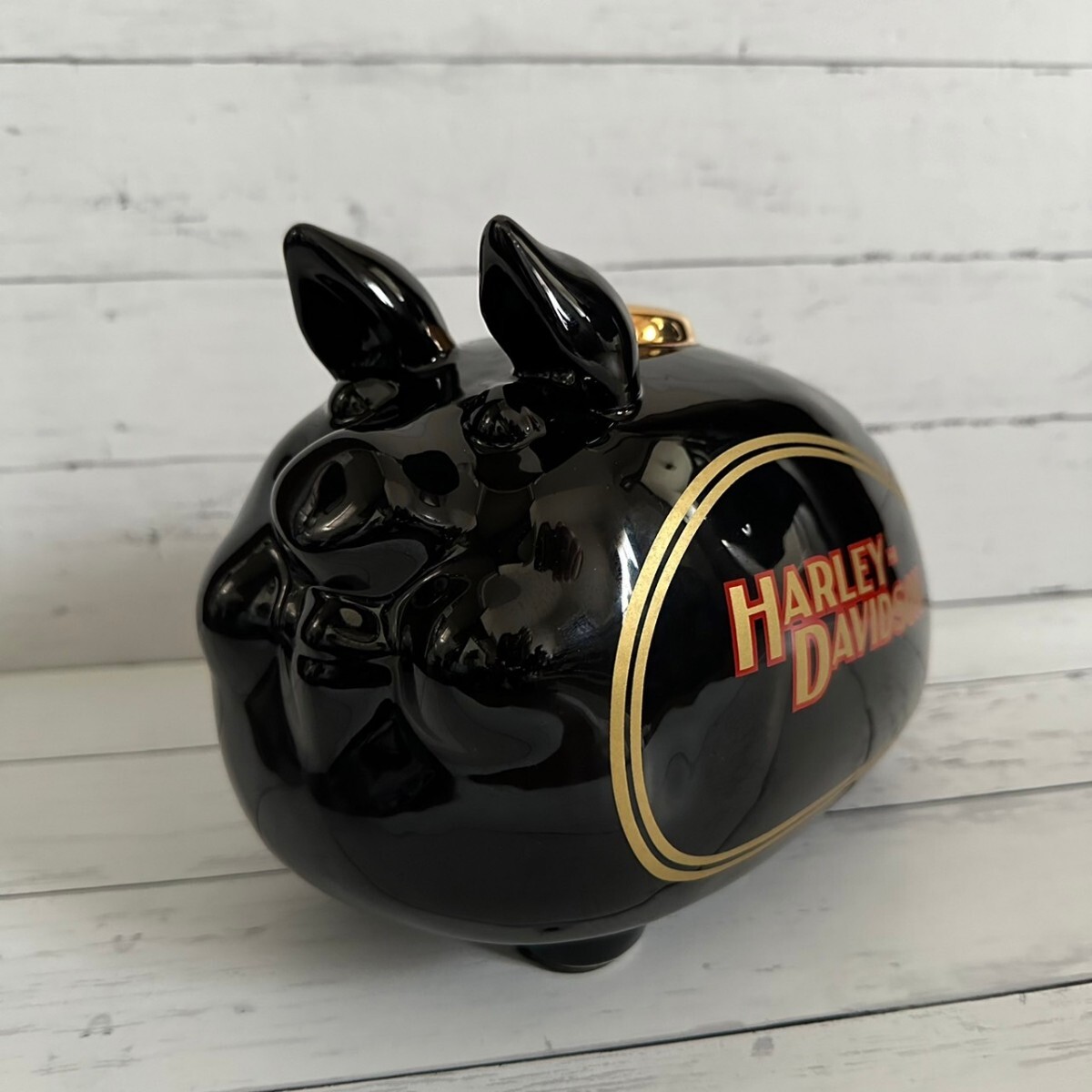 希少 箱付き ハーレーダビッドソン 貯金箱 Harley-Davidson 希少 箱付き ハーレーダビッドソン 貯金箱 Harley-Davidson
