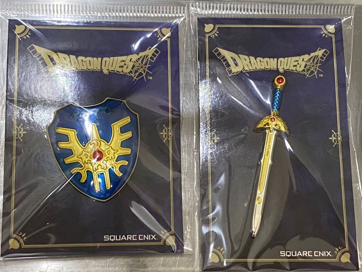 ドラクエ ロトの盾 7宝焼き ネクタイピン ENIX ゼネプロ フィギュア ドラクエ ロトの盾 7宝焼き ネクタイピン ENIX ゼネプロ フィギュア