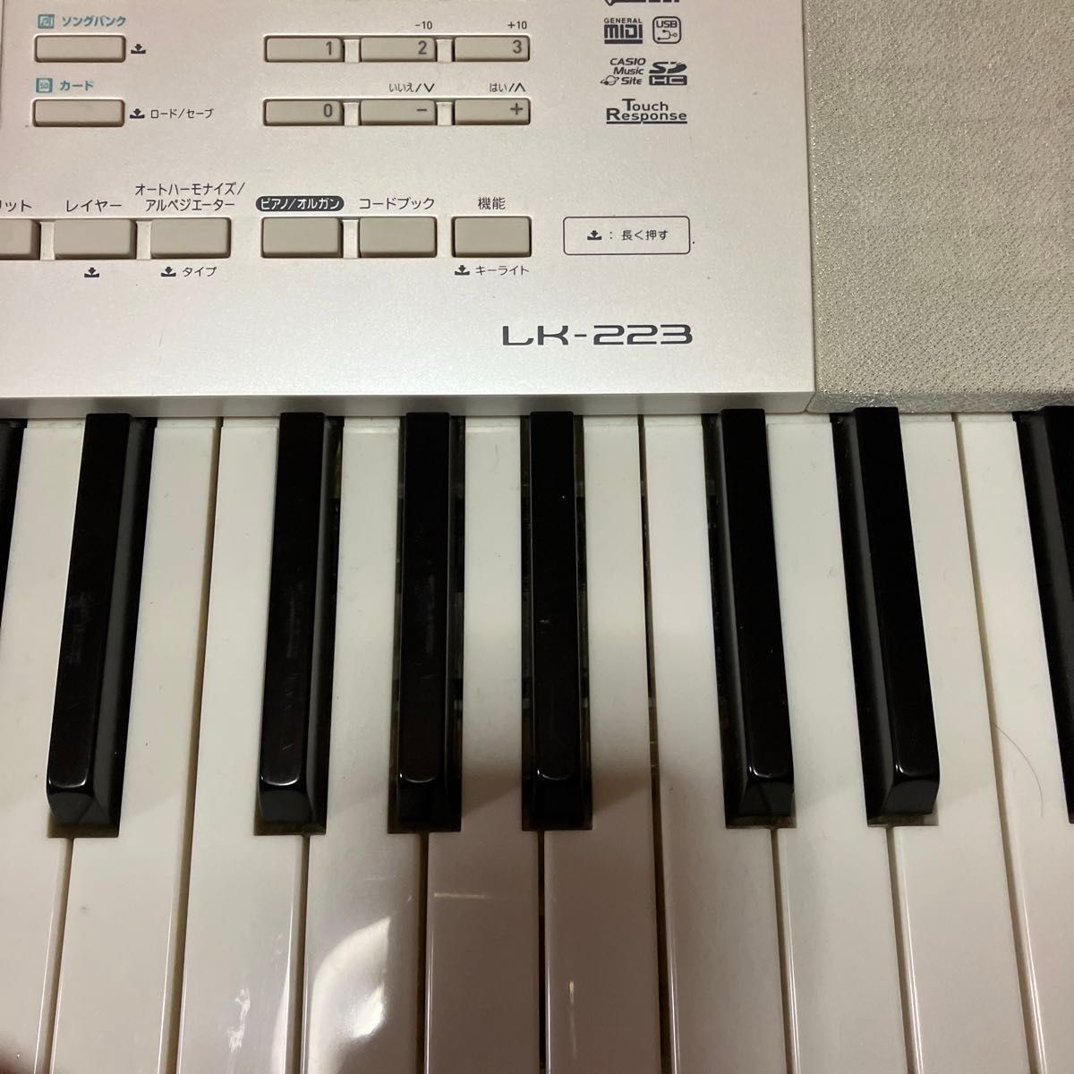 CASIO 光ナビゲーションキーボードLKー223|Yahoo!フリマ(旧 CASIO 光ナビゲーションキーボードLKー223|Yahoo!フリマ(旧