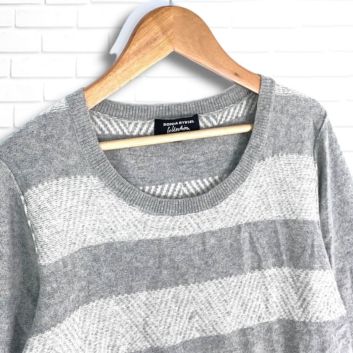 【美品】SONIA RYKIEL アンゴラ混 デザイン ニット ガウン コート 【美品】SONIA RYKIEL アンゴラ混 デザイン ニット ガウン コート